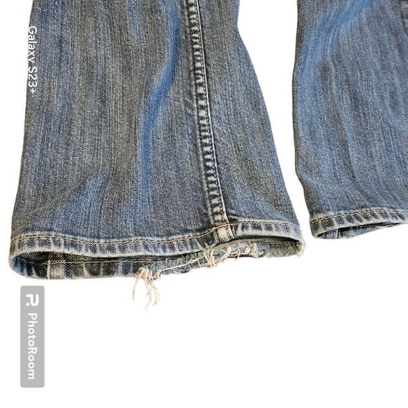 Nobo denim  good cond 13 P waist 16 inches  across crotch 27 in to hem - Picture 8 of 8